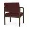 Lesro Lenox Steel Wide Guest Chair Metal Frame, Bronze, RF Nebbiolo Upholstery LS1201 - alternate 2
